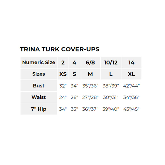 Trina Turk Tropical Floral Breeze Swim Tunic Kaftan Cover-Up Dress Size Medium - Picture 3 of 12